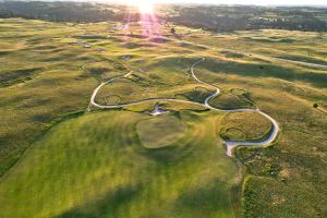 Prairie Club (Dunes) 17th Green Aerial